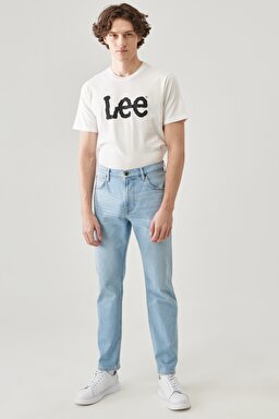 Luke Slim Tapered Fit Normal Bel Esnek Jean Kot Pantolon - Lt Worn Nelson-L719NOOG (görsel 2)
