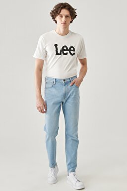 Luke Slim Tapered Fit Normal Bel Esnek Jean Kot Pantolon - Lt Worn Nelson-L719NOOG (görsel 3)