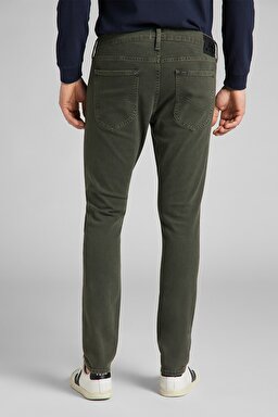 Luke Slim Fit Düşük Bel Denim Esnek Jean Kot Pantolon - Light Brown-L719PR61 (görsel 2)