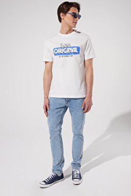 Luke Slim Fit Dar Kesim Normal Bel Açık Mavi Esnek Jean Kot Pantolon - Frosted-L719PXC11 (görsel 3)