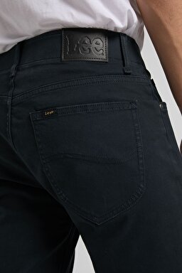 Extreme Motion Slim Fit Dar Kesim Normal Bel Lacivert Esnek Pantolon - Navy-L71WTF35 (görsel 5)