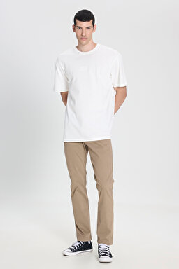 Extreme Motion Slim Fit Dar Kesim Normal Bel Kahve Esnek Pantolon - Brown-L71WTFSZ