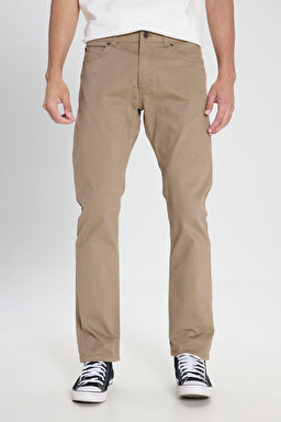 Extreme Motion Slim Fit Dar Kesim Normal Bel Kahve Esnek Pantolon - Brown-L71WTFSZ (görsel 2)