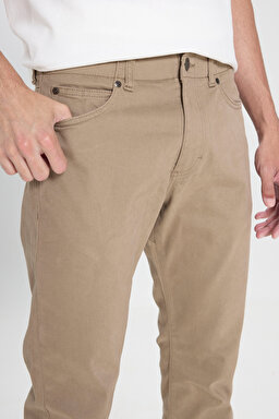 Extreme Motion Slim Fit Dar Kesim Normal Bel Kahve Esnek Pantolon - Brown-L71WTFSZ (görsel 3)