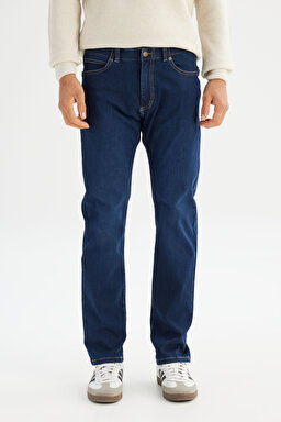 Extreme Motion Slim Fit Dar Kesim Pamuklu Esnek Mavi Denim Jean Pantolon - MotionBlue-L72A00014CR (görsel 2)