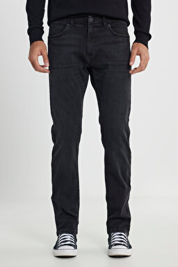 Extreme Motion Slim Tapered Dar Kesim Normal Bel Lacivert Esnek Jean Kot Pantolon - Rinse-L72A00536 (görsel 3)