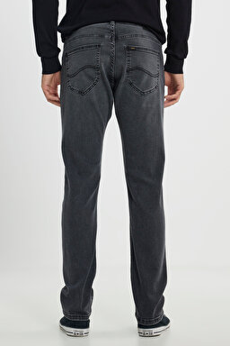 Slim Fit Dar Kesim Düşük Bel Extreme Motion Antrasit Esnek Jean Denim Pantolon - Dark Anthracite-L72A010050 (görsel 4)