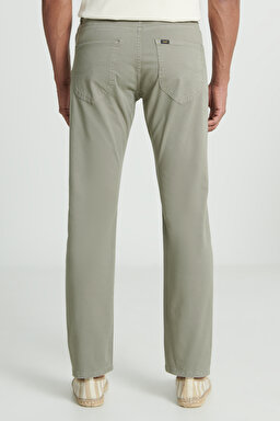 Slim Fit Dar Kesim Normal Bel Dar Paça Taş Rengi Extreme Motion Pantolon - Ecru-L72AA5708A95 (görsel 6)