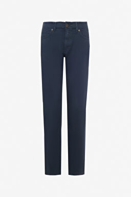 Slim Fit Dar Kesim Normal Bel Dar Paça Lacivert Extreme Motion Pantolon - Navy-L72ABGA98