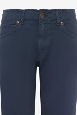 Slim Fit Dar Kesim Normal Bel Dar Paça Lacivert Extreme Motion Pantolon - Navy-L72ABGA98 (görsel 2)