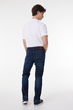 Extreme Motion Slim Fit Dar Kesim Normal Bel Esnek Jean Kot Pantolon - Blue-L72ASOCR (görsel 3)
