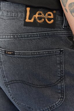Austin Regular Tapered Fit Yüksek Bel Esnek Jean Kot Pantolon - Worn in Charcoal-L733004FX (görsel 4)