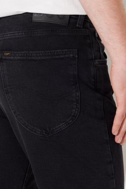 Austin Straight Fit Düz Kesim Yüksek Bel Yıkamalı Siyah Esnek Jean Kot Pantolon - Stone-L73301458 (görsel 5)
