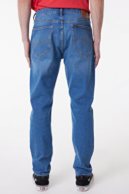 Straight Fit Düz Kesim Yüksek Bel Açık Mavi Esnek Austin Jean Denim Kot Pantolon - Imagine-L733017A34 (görsel 5)