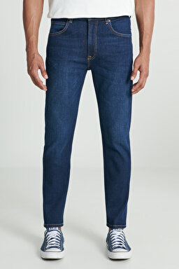 Austin Regular Tapered Fit Yüksek Bel Esnek Jean Kot Pantolon - Strong Hand-L733AADB (görsel 5)