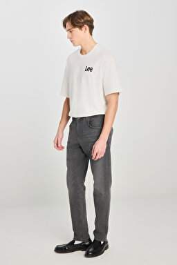 Austin Straight Fit Düz Kesim Yüksek Bel Esnek Jean Kot Pantolon - Slate-L733BBB75 (görsel 3)