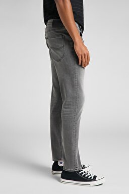 Austin Straight Fit Normal Bel Denim Esnek Jean Kot Pantolon - Gray-L733PYMO (görsel 4)