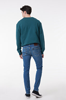 Malone Skinny Fit Dar Kesim Normal Bel Esnek Jean Kot Pantolon - Stone-L73602158 (görsel 6)