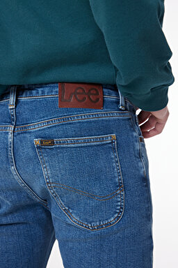 Malone Skinny Fit Dar Kesim Normal Bel Esnek Jean Kot Pantolon - Stone-L73602158 (görsel 7)