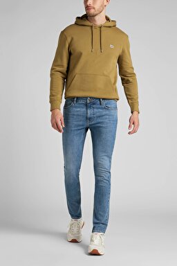 Malone Skinny Slim Fit Dar Kesim Normal Bel Esnek Jean Kot Pantolon - Smokey Indigo-L736BKDG (görsel 2)