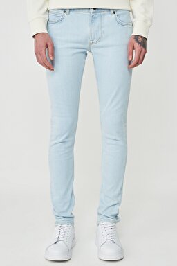 Malone Skinny Fit Dar Kesim Düşük Bel Esnek Jean Kot Pantolon - Light Kali-L736QDCH