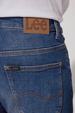 Regular Fit Normal Keism Normal Bel Mavi Esnek Jean Kot Şort - Ross-L78DDBA78 (görsel 4)