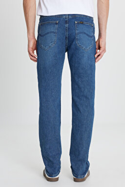 %100 Pamuk Loose Fit Rahat Kesim Jean Kot Denim Pantolon - Triumph-L78OA5472086 (görsel 6)