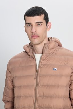 Regular Fit Normal Kesim Kapüşonlu Yaka Hardal Şişme Ceket - Tumbleweed-L87HSZ84 (görsel 4)
