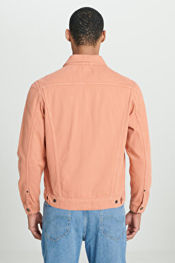 Regular Fit Rider Jean Ceket - Rust-L89ZSM54 (görsel 6)