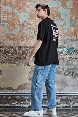 STBA Erkek Açık Mavi Straigth Fit Carpenter Jean Pantolon - Light Blue-L907011404 (görsel 3)