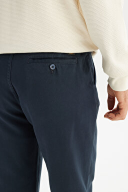 Regular Fit Normal Kesim Normal Bel Pamuklu Esnek Antrasit Chino Pantolon - Anthracita-LM0400001003 (görsel 4)