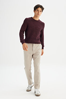 Pamuklu Regular Fit Normal Kesim Cepli Chino Pantolon - Beige-LM0400001614