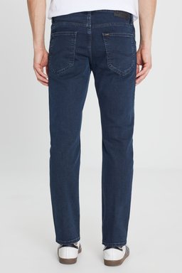 Daren Straight Fit Düz Kesim Normal Bel Pamuklu Esnek Siyah Jean Denim Pantolon - Night Shade-ML707030CP (görsel 6)
