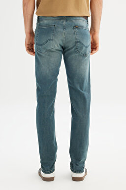 Pamuklu Slim Fit Dar Kesim Cepli Esnek Jean Denim Kot Pantolon - Stone-ML71909258 (görsel 5)