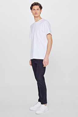 Austin Straight Fit Jean Kot Denim Pantolon - Pitch Black-ML733011EV (görsel 2)