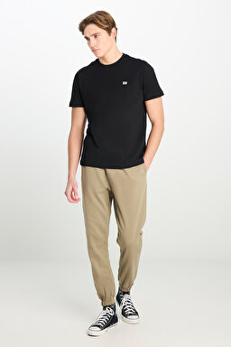Regular Fit Normal Kesim Ribanalı Paça Açık Yeşil Jogger Pantolon - Light Green-MLM04009299