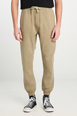 Regular Fit Normal Kesim Ribanalı Paça Açık Yeşil Jogger Pantolon - Light Green-MLM04009299 (görsel 4)