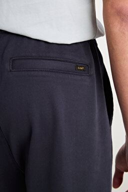 Regular Fit Normal Kesim Ribanalı Paça Lacivert Jogger Pantolon - Navy-MLM04009410 (görsel 5)