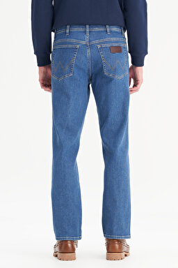 Texas Pamuklu Straight Fit Cepli Esnek Jean Kot Denim Pantolon - Best Rocks-MW121HR36B (görsel 5)