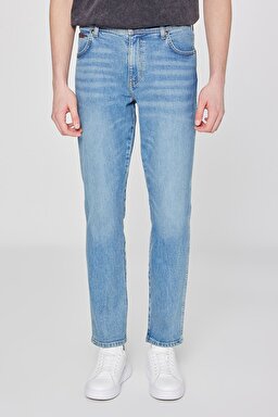 Texas Slim Fit Normal Bel Denim Esnek Jean Kot Pantolon - Navy-MW12S005410 (görsel 3)