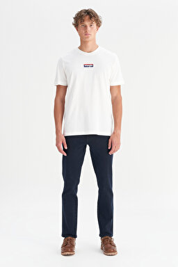 Texas Pamuklu Slim Fit Dar Kesim Cepli Jean Kot Denim Pantolon - Galaxy-MW12SMI375 (görsel 3)