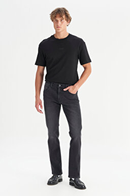 Pamuklu Straight Fit Greensboro Denim Jean Kot Pantolon - Stone-MW15Q01358