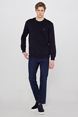 Greensboro Pamuklu Straight Fit Jean Kot Denim Pantolon - Wonderwall-MW15QHN856 (görsel 2)