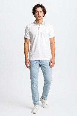 Greensboro Regular Straight Normal Bel Esnek Jean Pantolon - Whitewater-MW15QJX31R