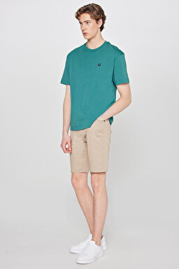 Regular Fit Normal Kesim Şort - Camel-MW211205175 (görsel 2)