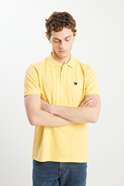 %100 Pamuk Regular Fit Normal Kesim Sarı Polo Yaka Tişört - Sunlight-MW7D5K4XX2TXCU (görsel 2)