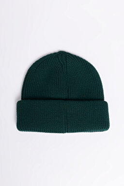 Koyu Yeşil Bere - Deep Teal Green-W0L331G03 (görsel 2)