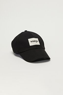 %100 Pamuk Siyah Şapka - Black-W0V1U5100 (görsel 2)