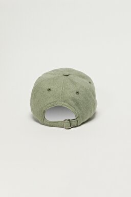 Açık Yeşil Kep - Deep Lichen Green-W0W167X1X (görsel 3)