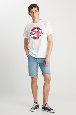 Texas Regular Fit Normal Kesim Normal Bel Esnek Jean Kot Şort - Gambit-W11CHN42N